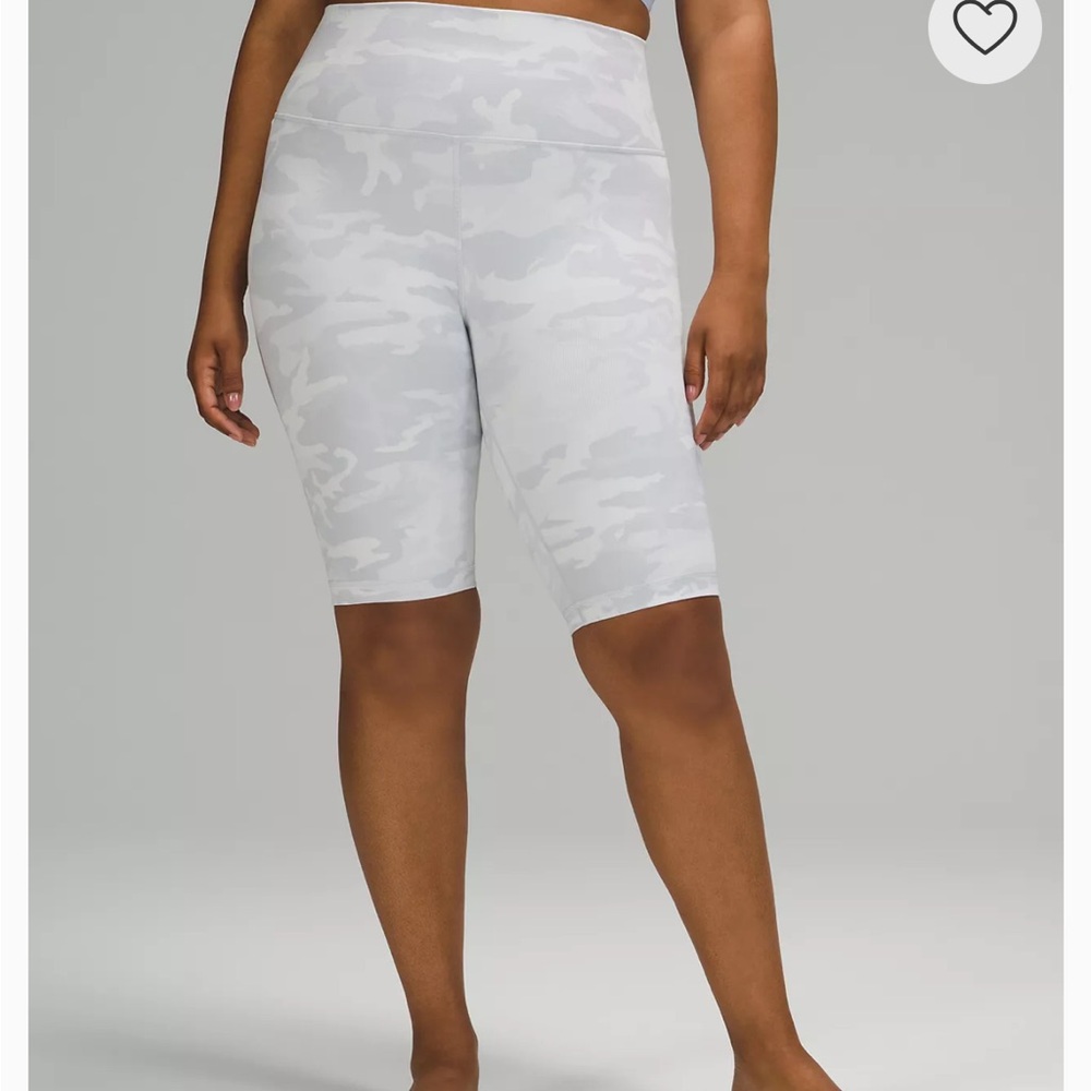 Lululemon Wunder Under High-Rise Short Camo 10"
